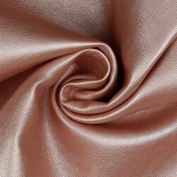 Imitation leather metallic gloss - pink metallic