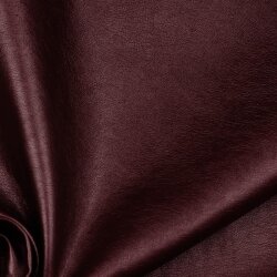 Imitation leather metallic gloss - berry metallic