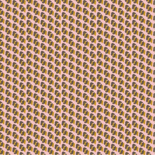 Katoenen popeline GRAPHIC stippen - lichtroze