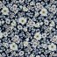 Viscose flowers - dark blue