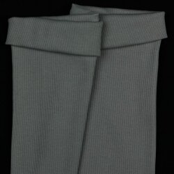 RIB knitted cuffs Organic - grey