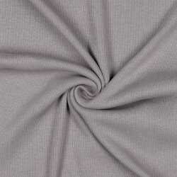 Ripp Strickbündchen Organic - grau