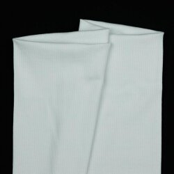 RIB knitted cuffs Organic - white