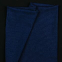 RIB knitted cuffs Organic - dark blue