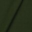 Polsini in maglia a costine Biologico - oliva scura