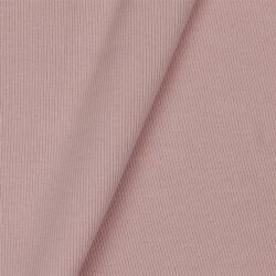 Poignets tricotés RIB Bio - rose perle