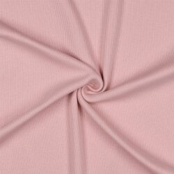 Ripp Strickbündchen Organic - perlrosa