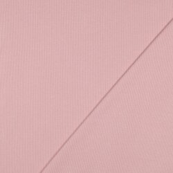 Puños de punto RIB Orgánico - rosa perla