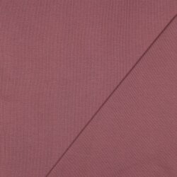 RIB knitted cuffs Organic - cranberry red