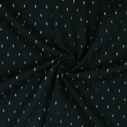 Viscose lurex - black