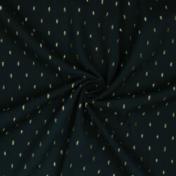 Viscosa lurex - negro