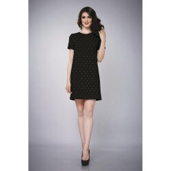 Viscosa lurex - negro