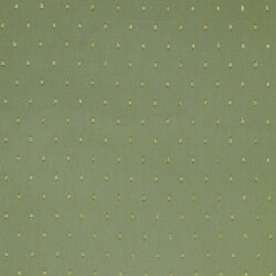 Viscose lurex - moss green