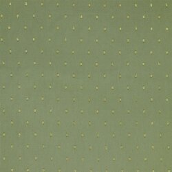 Viscose lurex - moss green