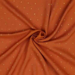 Viscose lurex - light rust