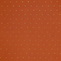 Viscose lurex - light rust