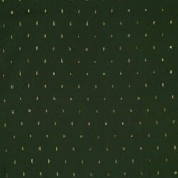 Viscose lurex - dark green