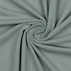 Jersey misto cotone-lino - grigio