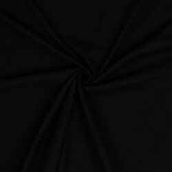 VISCOSE cotton poplin stretch - black