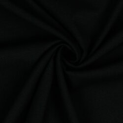 VISCOSE cotton poplin stretch - black