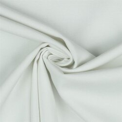 VISCOSE cotton poplin stretch - white