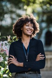 VISCOSE katoenen popeline stretch - crème