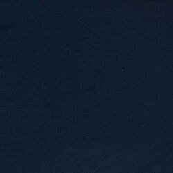 VISCOSE Popeline de coton stretch - bleu foncé
