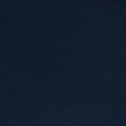 VISCOSE cotton poplin stretch - dark blue