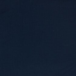 VISCOSE katoen popeline stretch - donkerblauw