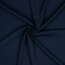 VISCOSE katoen popeline stretch - donkerblauw