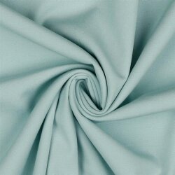 VISCOSE Popeline de coton stretch - bleu eau claire