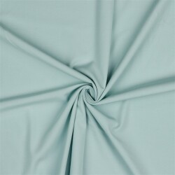 VISCOSE katoenen popeline stretch - licht waterblauw