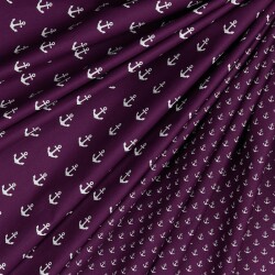 Popelín de algodón Anchor - morado