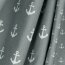 Popeline di cotone Anchor - grigio