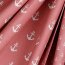 Cotton poplin anchor - pearl pink
