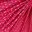 Katoen popeline klein anker - roze