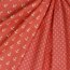 Cotton poplin small anchor - coral