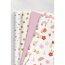 Popeline di cotone Blossom rain - bianco