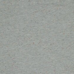 Felpa coccolosa macchioline colorate - grigio chiaro screziato