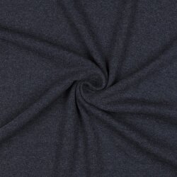 Strickbündchen *Vera* - dunkelblaublau meliert