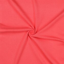 Knitted cuffs *Vera* - fiery coral