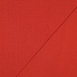 Polsini lavorati a maglia *Vera* - rosso pietra