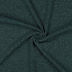 Puños de punto *Vera* - verde oscuro moteado