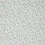 Cotton poplin glitter flowers - white