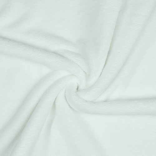 TERRY VELVET BAMBOO - bianco