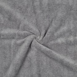 TERRY VELVET BAMBOO - mittelgrau