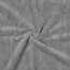 TERRY VELVET BAMBOO - mittelgrau