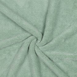TERRY VELVET BAMBOO - grün