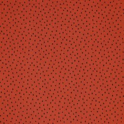 Muslin Organic Polka Dots - Stone Red