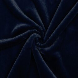 Pelliccia sintetica Premium - blu scuro